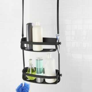 Support accessoires de douche 1 étagère flex