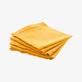 Vue de face des serviettes de table CHAMBRAY