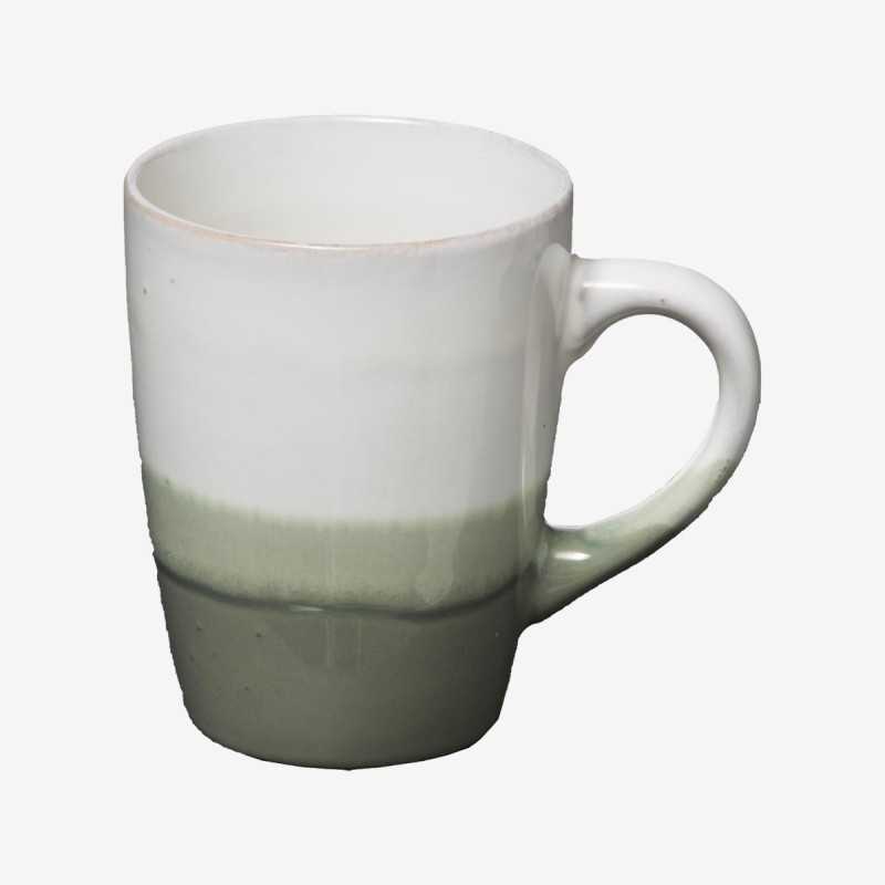Vue de face du mug GREEN