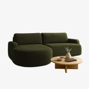 Canapé d'angle convertible gauche avec coffre L 270 cm – MALLOW