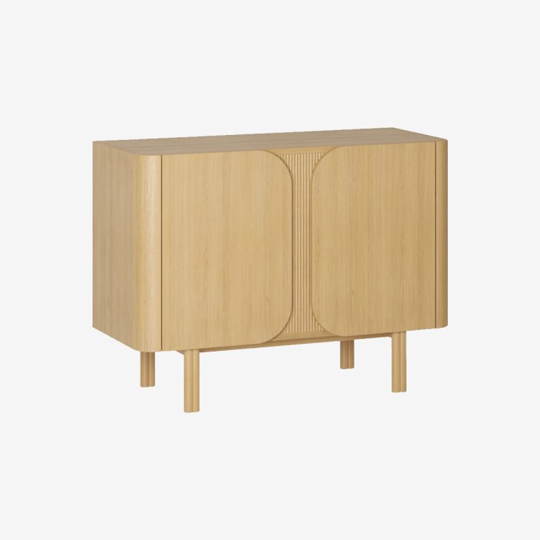 Bahut 2 portes 107x80 cm - PHILEAS