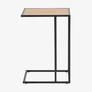 Vue de face du bout de canapé ALIBA