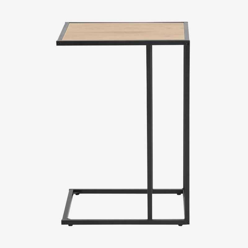 Vue de face du bout de canapé ALIBA