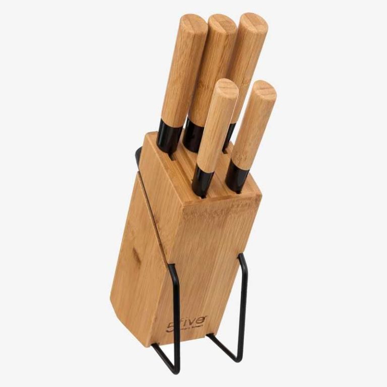 Coffret de 5 couteaux - BLACKBAMBOO