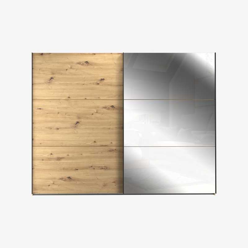 FINTO armoire 2 portes coulissantes Fly