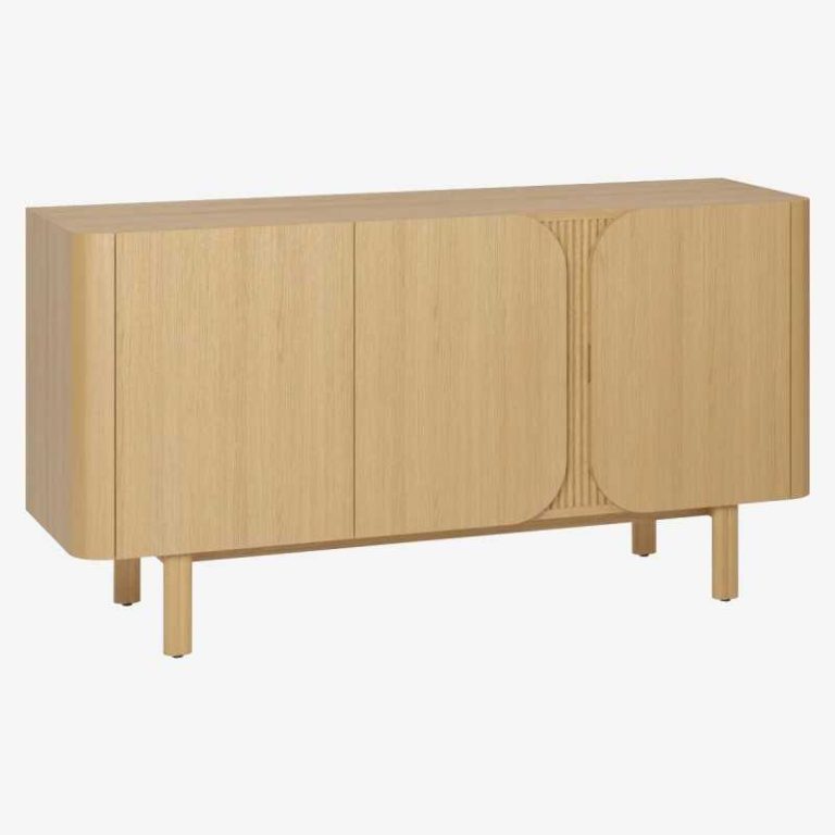 Bahut 3 portes 154x80 cm - PHILEAS