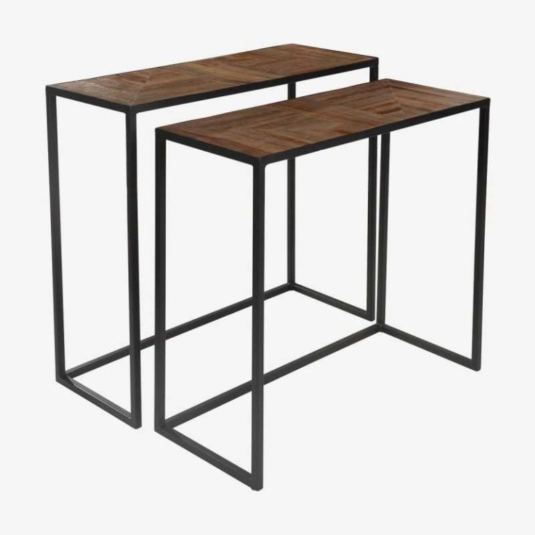 Set de 2 consoles - WOODY