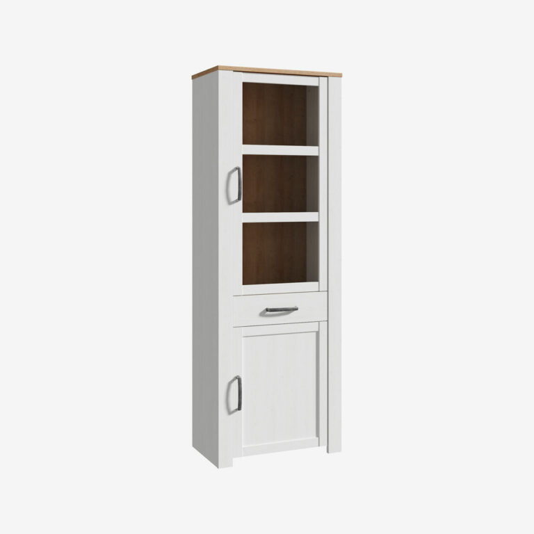 Vitrine 2 portes 1 tiroir - FOSTER