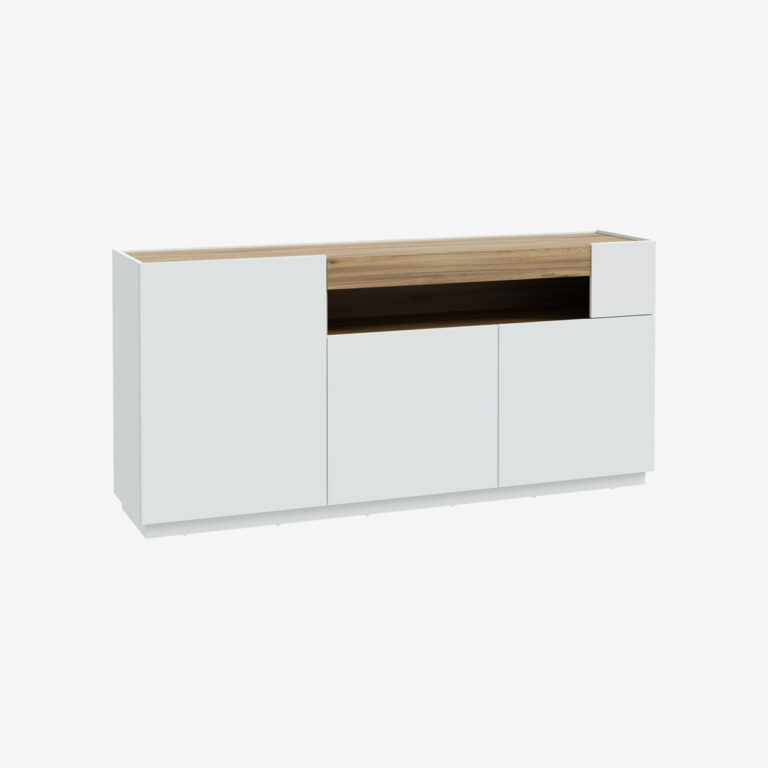 Bahut 3 portes 180x85,6 cm - FINNIGAN