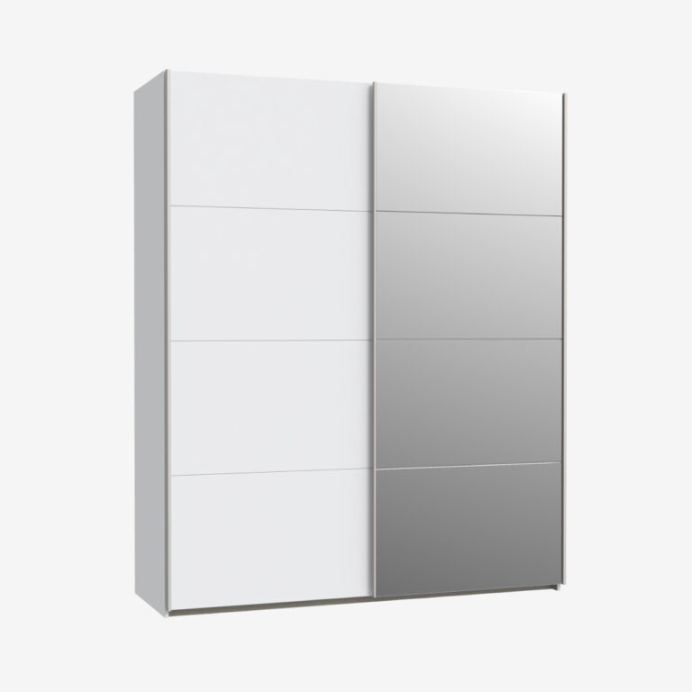 Armoire 2 portes miroir 170x210,5 cm - FABELIA