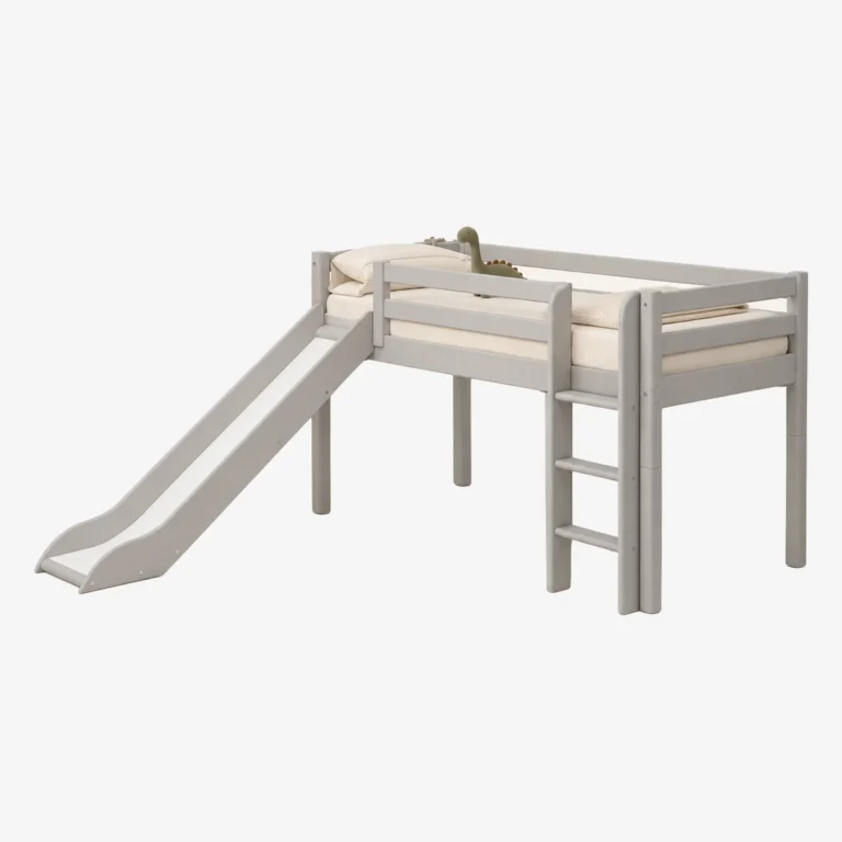 FLEXA Lit 90x200 Echelle droite + toboggan