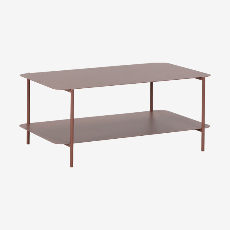 Table basse métal 90x40 cm - MIRA