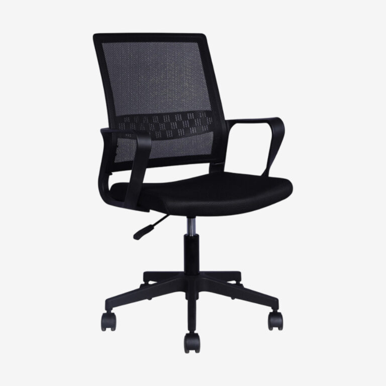 Chaise de bureau noir - ROMILY