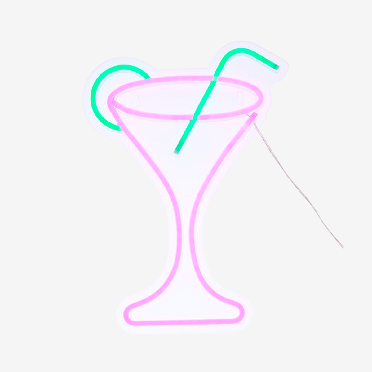 COCKTAIL Neon mural