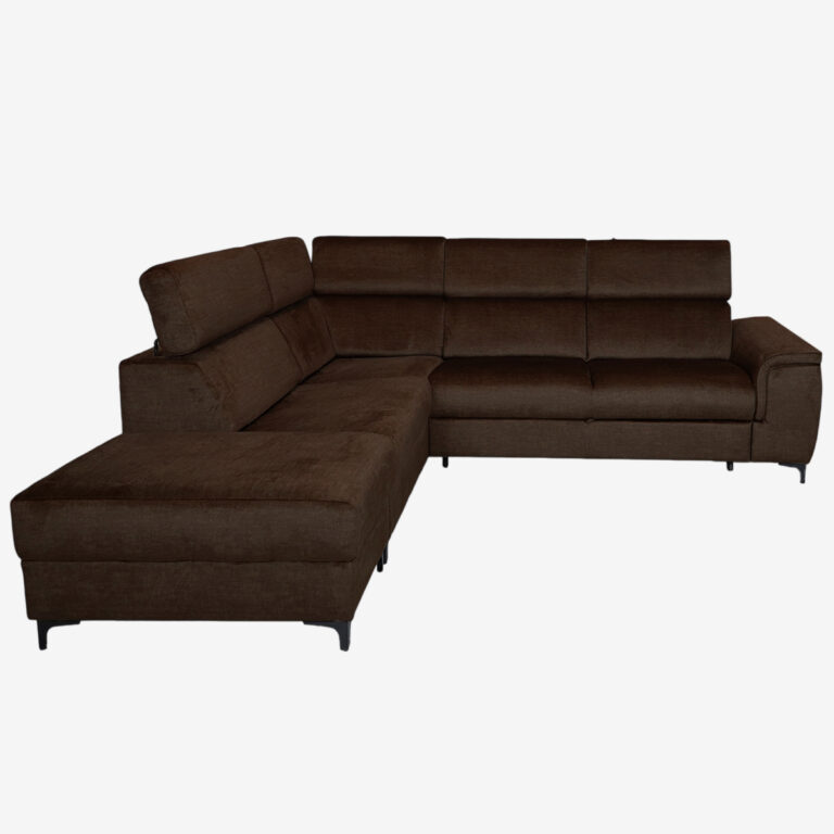 MAJESTIC Angle convertible gauche + pouf