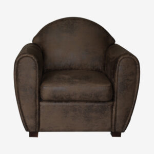 WESTERN Fauteuil Afryka Brun Fonce B017 Detoure