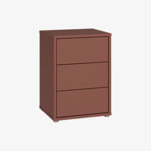 FELIPA Table de chevet 3 tiroirs