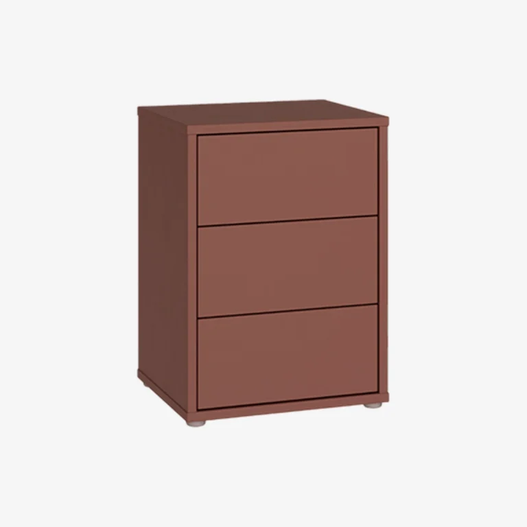 Commode de chevet 3 tiroirs - FELIPA
