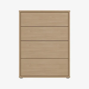 FELIPA Commode 4 tiroirs L75