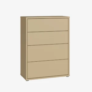 FELIPA Commode 4 tiroirs L75