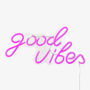 NEON Led mural good vibes