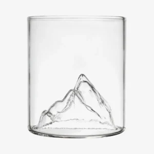 Verre 30 cl avec décor montagne - MONTAIN
