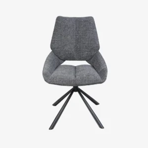 LILY Chaise pivotante en tissu